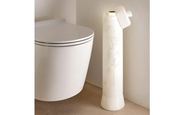 Toilet Roll Holder H57.8cm. Dia. 14cm - Holds Up To 5 Rolls