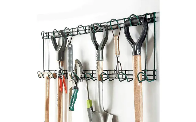 Tool Rack Hanging Double Tier Holds