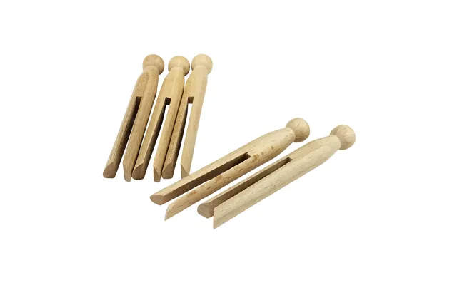 Traditional Dolly Style Clothes Pegs 2 Pack4