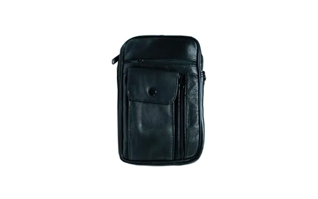 Travel Wallet In Soft Black Leather product image