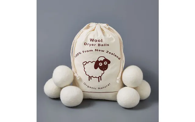 Tumble Dryer Balls Wool Set Of 6 Reduce Drying Time By Up To 30% Dia product image