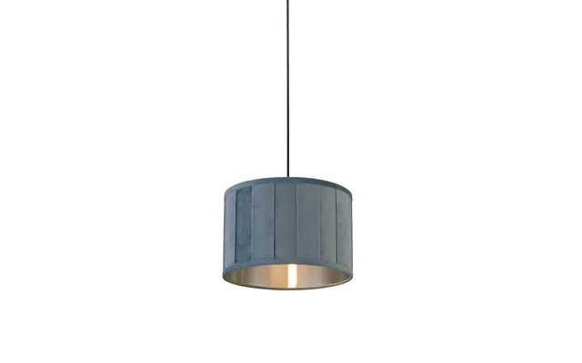 Turquoise Velvet Silver Inner Easy Fit Shade 30cm product image
