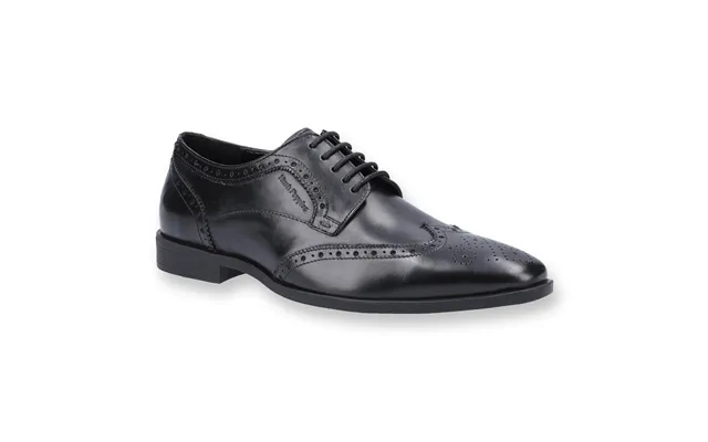 Uk 12 Elliot Oxford Brogue Shoe Black product image