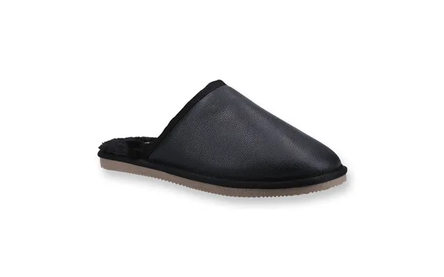 Uk Size 6 Coady Leather Slipper Black