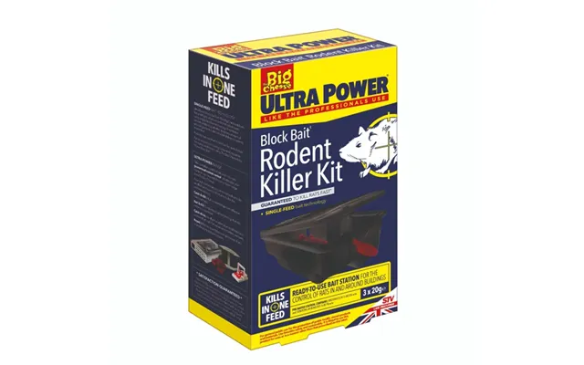 Ulta Power Block Bait Rodent Killer Kit product image