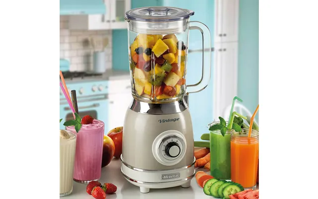 Vintage 1000w Glass Jug Blender Cream product image