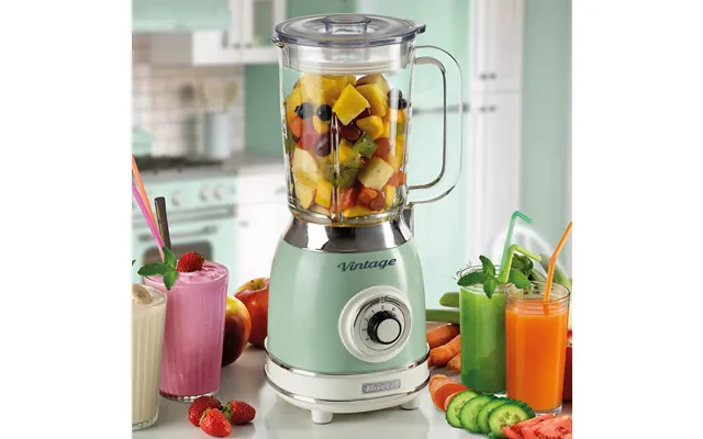 Vintage 1000w Glass Jug Blender Green product image