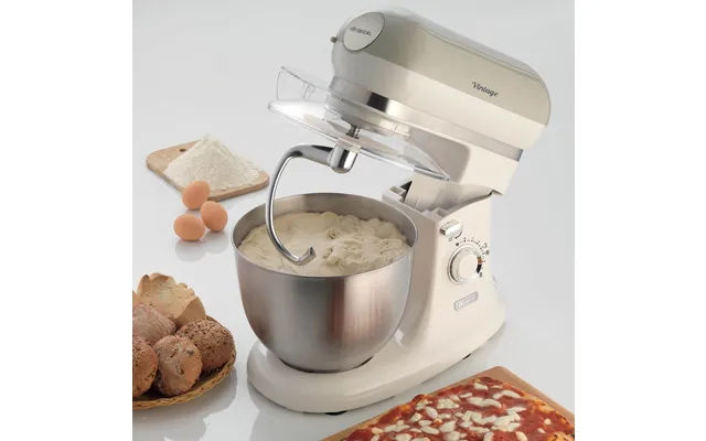 Vintage 1200w 5.5l Stand Mixer Cream product image
