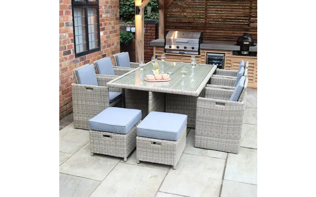 Wentworth Ten Seater Deluxe Cube Dining Set product image
