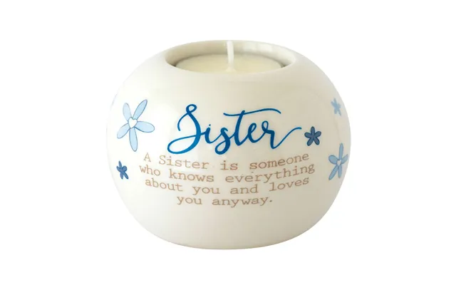 With Sentiment Tealight Ceramic Sister product image