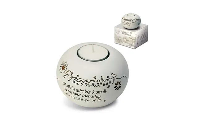 With Sentiment Tealight Holder Friendship product image