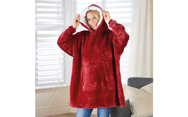 Women's Blanket Hoodie - Red product image