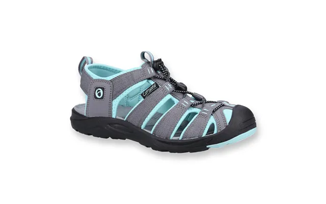 Womens Marshfield Recycled Sandal Grey Turquoise 6 product image