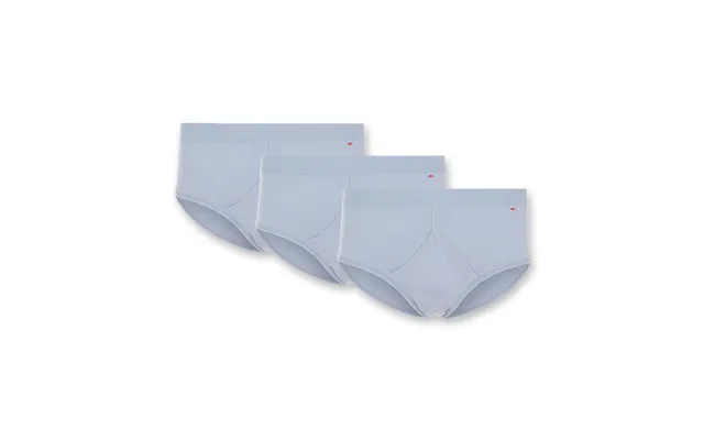 Xl 39-41 Light Blue Classic Fly-front Brief 3 Pk