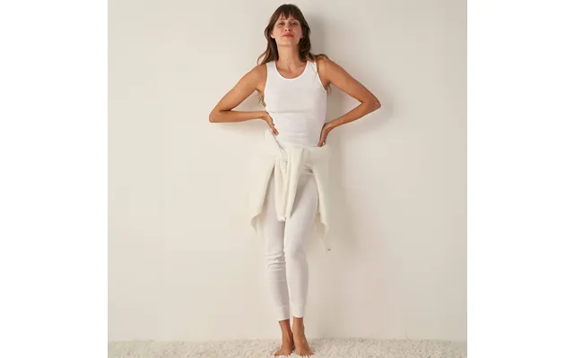 Xl White Medium Warmth Sleeveless Thermal Vest