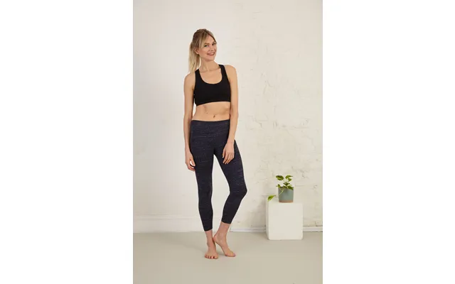 Organic Cotton Medium Support Bra Black - Xl