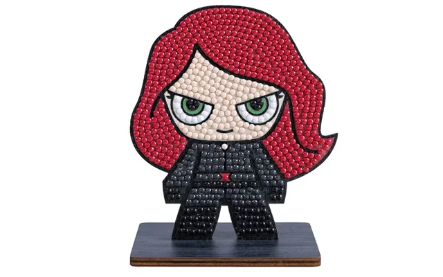 Black Widow Crystal Art Buddy Marvel Series 1