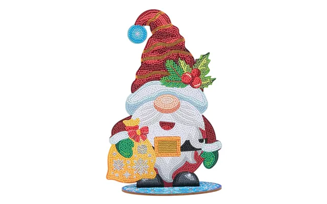 Cheerful Gnome Crystal Art Buddies Xl