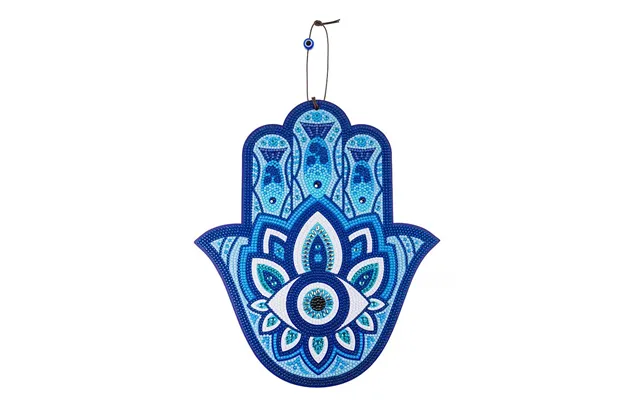 Crystal Art Wooden Hanging Decoration Hamsa Hand Kit