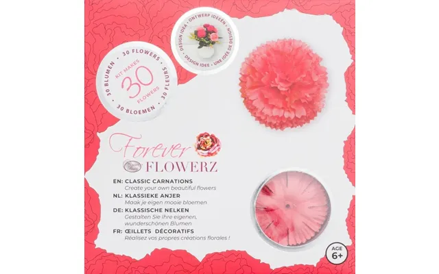 Flower Making Kit - Classic Carnations