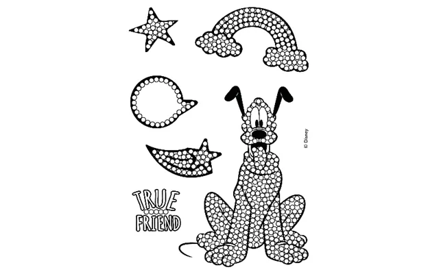 Pluto Crystal Art A6 Stamping Set