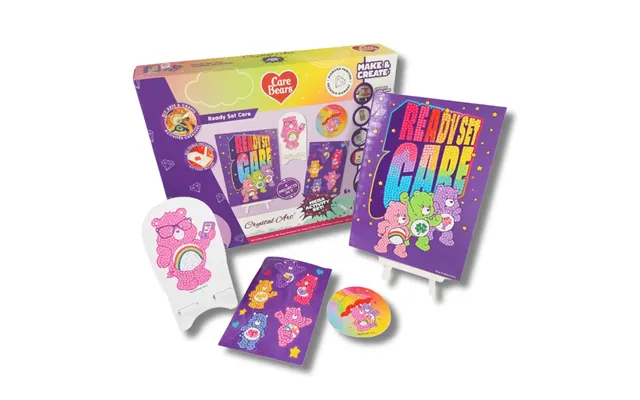 Ready Set Care Crystal Art Mega Activity Set Care Bears