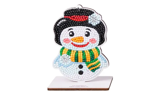 Snowman Crystal Art Buddies Festive Series 4 Decoration