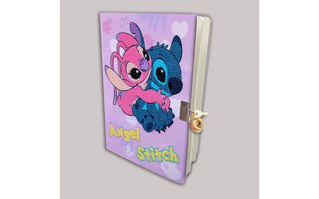 Stitch & Angel Disney Crystal Art Secret Diary