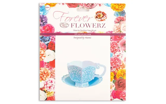 Time For Tea Forever Flowerz Posy Vase Die Set
