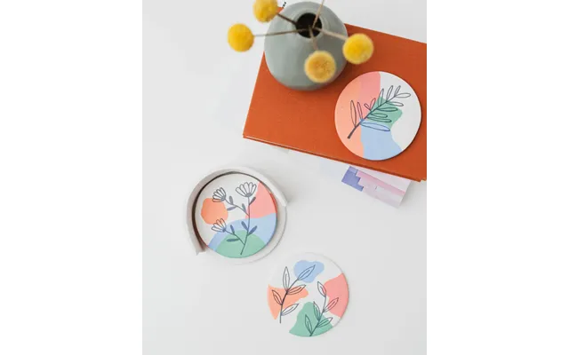 The Botanical Clay Coasters Craft Kit