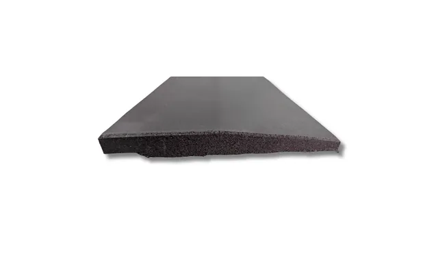 20mm Onyx Epdm Rubber Gym Tiles - Epdm Edge Ramp