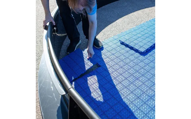 3x3 Basketball Court Modular Flooring - Blue