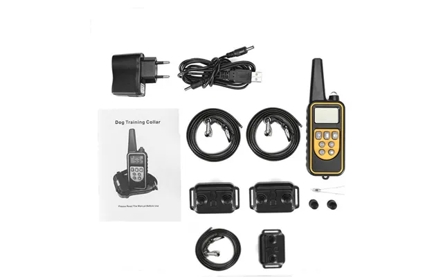 800m Electric Dog Training Collar Anti-barking Device - Black3 Us