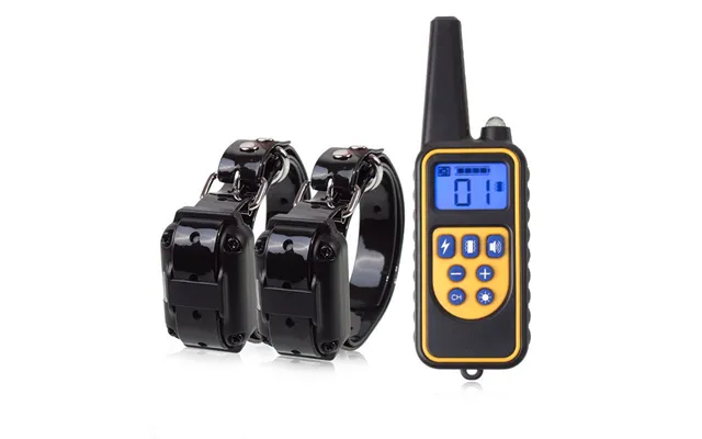 800m Electric Dog Training Collar Anti-barking Device - Machine One For Two