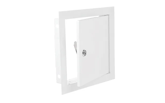 Access Panel Door Metal With Lock - White 500mm X 500mm
