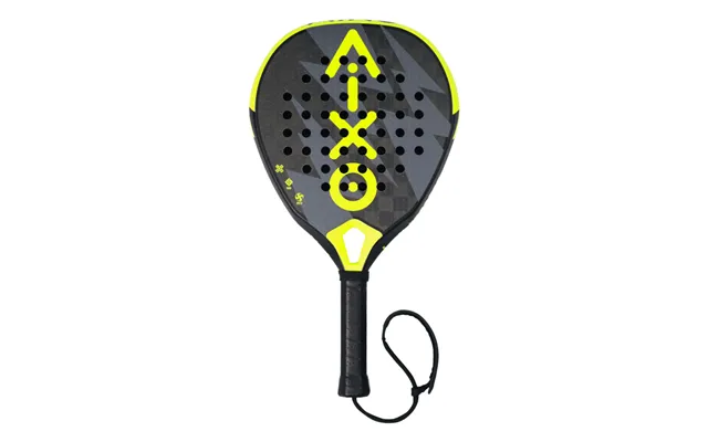 Aixo Insane Bolt Padel Racket 18k Carbon Rl-b12 - Black Yellow One Size
