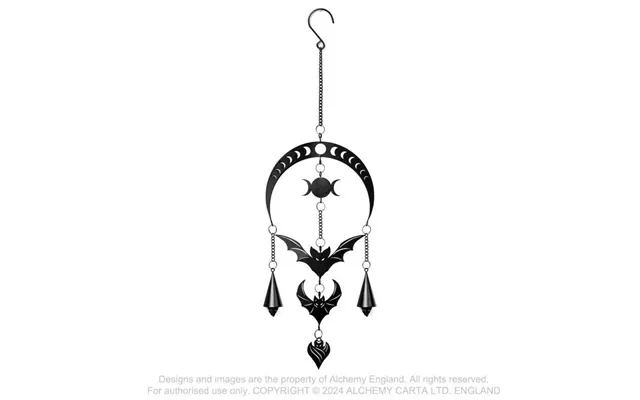 Alchemy Gothic Evilution Moon Phase Hanging Decoration