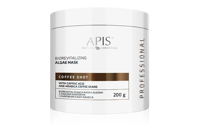 Apis Coffee Shot Biorevitalising Algae Mask With Caffeic Acid And Arabica Coffee 200g