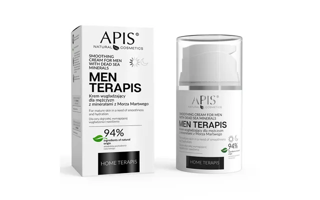 Apis Men Terapis Smoothing Cream With Dead Sea Minerals 50ml