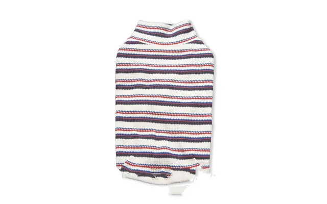 Autumn And Winter Pet Clothes Striped Waffle Home Long-sleeved Dogs And Cats Comfortable Home Inside - Curry Apricot 2xs
