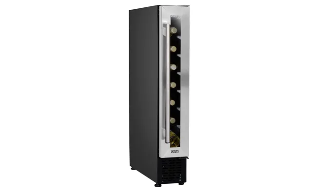 Baridi 7 Bottle Extra-slim Undercounter Wine Fridge With Touch Screen - Stainless Steel Dh77