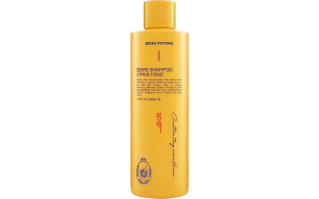 Beard Shampoo - Citrus Tonic 250 Ml 8.45 Fl Oz