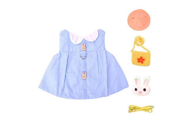 Bunny Dress Summer Pet Princess Dress - Set3 S