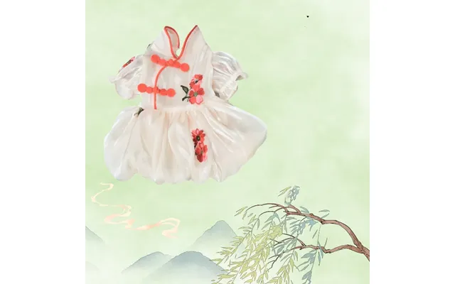 Cat Hanfu Clothes Pet Summer Thin Section - 8style S