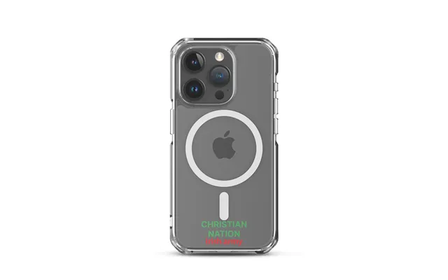 Christian Nation - Magsafe Clear Case For Iphone