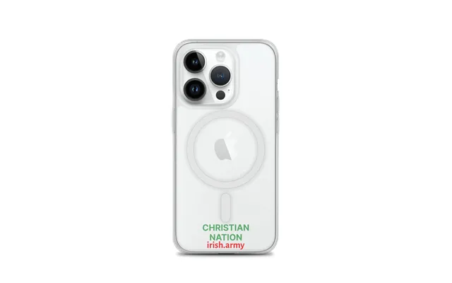 Christian Nation - Magsafe Clear Case For Iphone