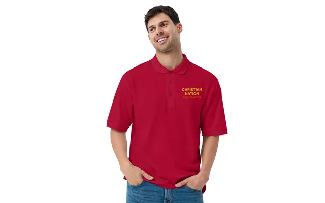 Christian Nation - Men's Premium Polo