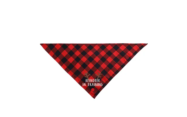 Christmas Pet Saliva Towel Diy Dog Triangle - Red 10 M 20to42cm