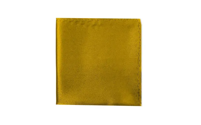 Classic Plain Pocket Square 4 Colours - Gold
