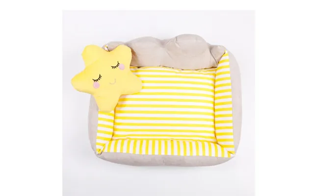 Cloud Square Nest Can Be Disassembled To Wash Pet Nest - Grey Pillow L